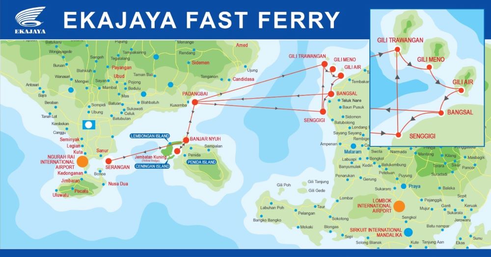 Fast ferry Ekajaya Bali Lombok