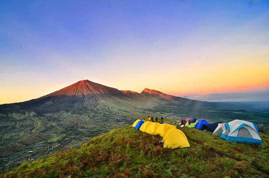 Pergasingan Hill in Sembalun Lawang next Mt Rinjani