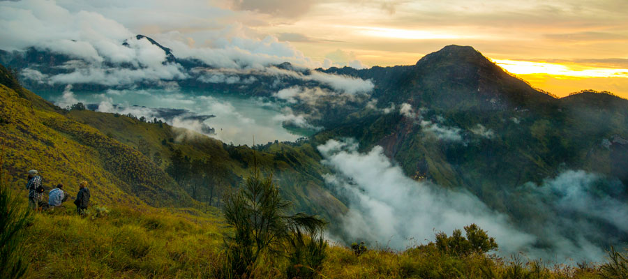 Location, Plawangan Sembalun an altitude 2639 meter National Park Of Mount Rinjani