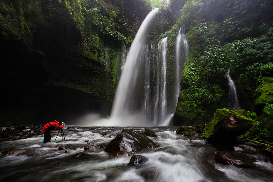 Tiu Kelep Waterfall Senaru Mount Rinjani