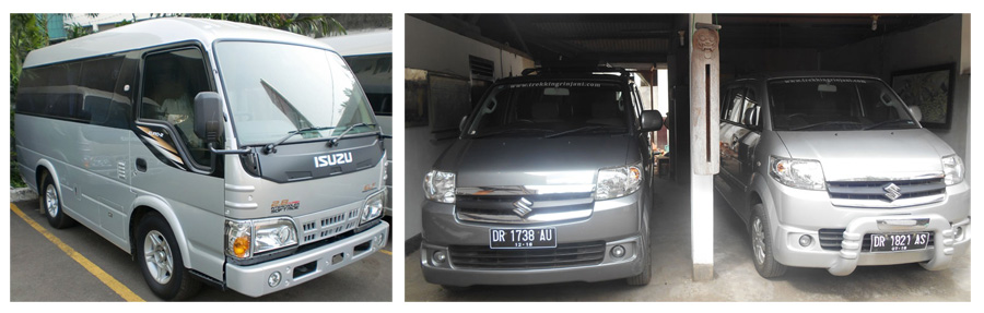 Transport kami Suzuki Apv dan Isuzu ELF