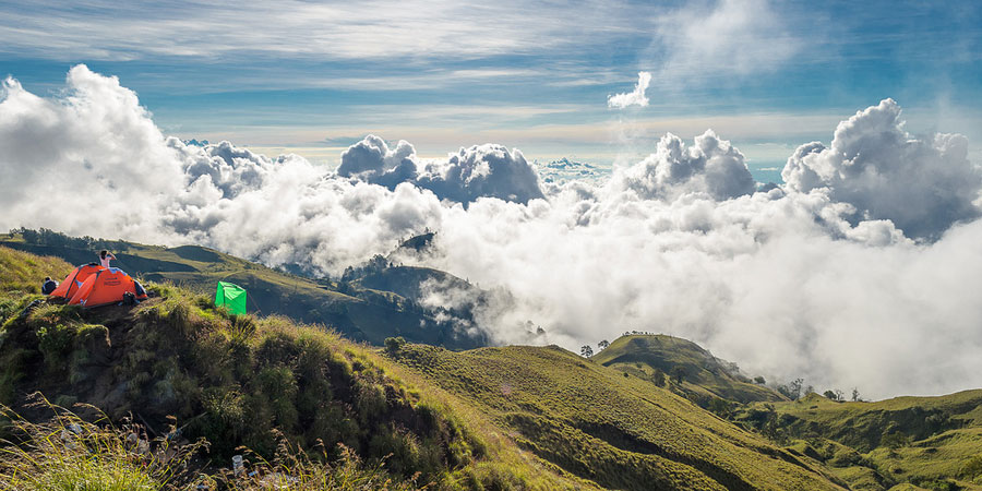 Plawangan Senaru altitude 2641 m - Lombok Island Indonesia