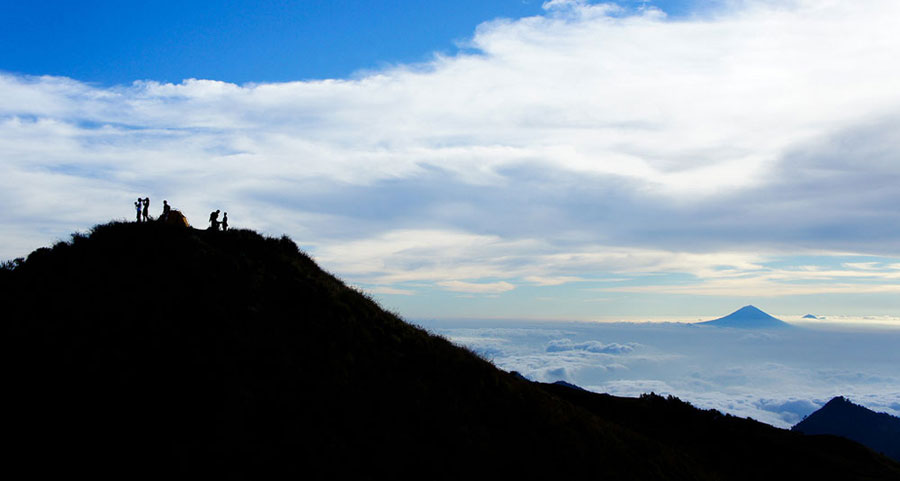 Plawangan Senaru altitude 2641 m - Lombok Island Indonesia